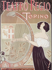 Retro Affiche - Teatro Regio Torino | Ретро Афиша