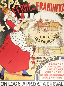 Retro Affiche - Spa Ferme de Frahinfaz | Ретро Афиша