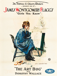 James Flagg - The Art Bug with Dorothy Wallace (Коллекция постеров)