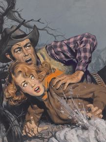 Canyon Passage, Pocket Book paperback cover, 1945