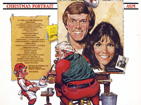 The Carpenters - Christmas portrait, 1978
