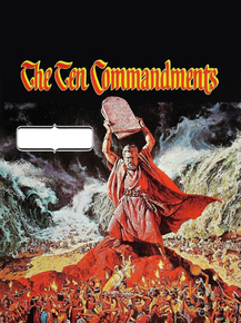 The Ten Commandments, 1956