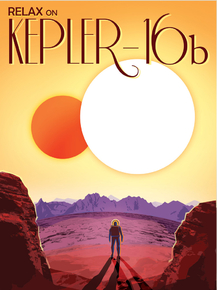 Space: Kepler 16b | Экзопланета