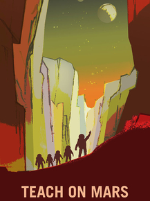 Space (Коллекция постеров): Teach on Mars | Учиться на Марсе