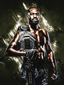 Fight collection (Коллекция постеров) - Jon Jones | Джон Джонс