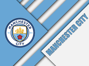 Collection of football clubs (Коллекция постеров №3) - Manchester City | Манчестер Сити