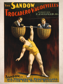 The sandow trocadero vaudevilles