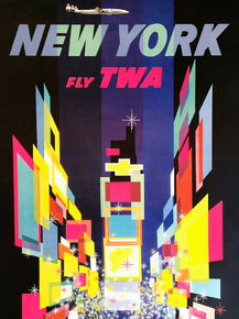 New York - Fly TWA | Нью Йорк