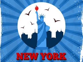 New York - Statue of Liberty | Нью Йорк - Статуя свободы