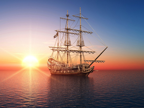 Sea: Ship | Корабль в море