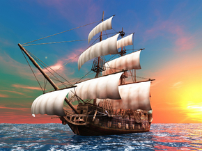 Sea: Ship | Корабль в море