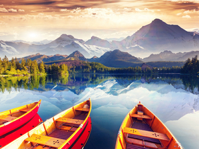 Boat | Лодка в озере