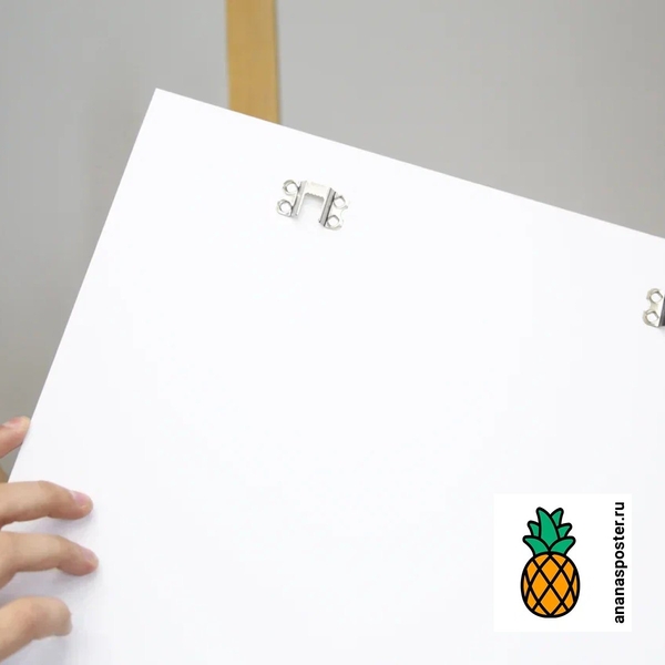 Оборот панели ПВХ с креплением