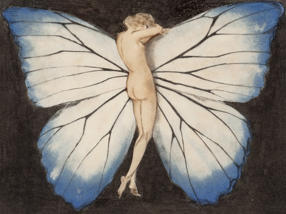 Woman in Wings, 1936